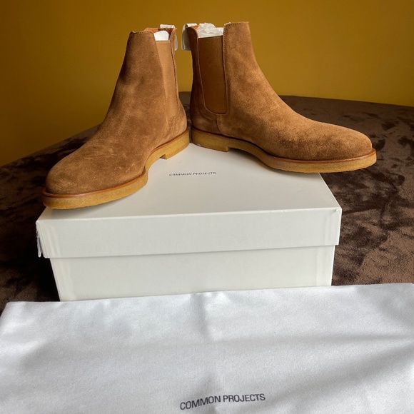 Tobacco Common Projects Chelsea Boots - Picture 5 of 6